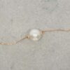 Jesper Diamond and Cultured Pearl Rose Gold Necklace Heidi Kjeldsen Jewellery NL1335 still