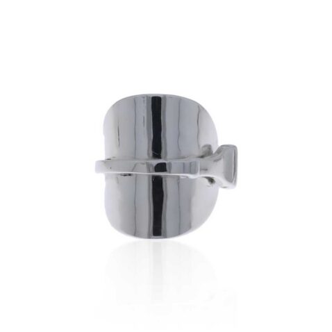 Silver Teaspoon Ring Heidi Kjeldsen jewellery R1733 Front