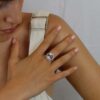 Jesper Morganite Diamond Ring Heidi Kjeldsen Jewellers R1748 Model2