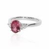Pink Tourmaline and Diamond Heidi Kjeldsen Jewellery R1725 side