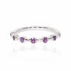 Viola Amethyst Bubble Ring Heidi Kjeldsen Jewellery R1758 front