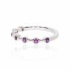 Viola Amethyst Bubble Ring Heidi Kjeldsen Jewellery R1758 side