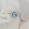 Beryl and Diamond Cluster Heidi Kjeldsen Jewellery R1753 still3