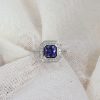 Viola Tanzanite and Diamond Cluster Ring Heidi Kjeldsen Jewellery R1756 still