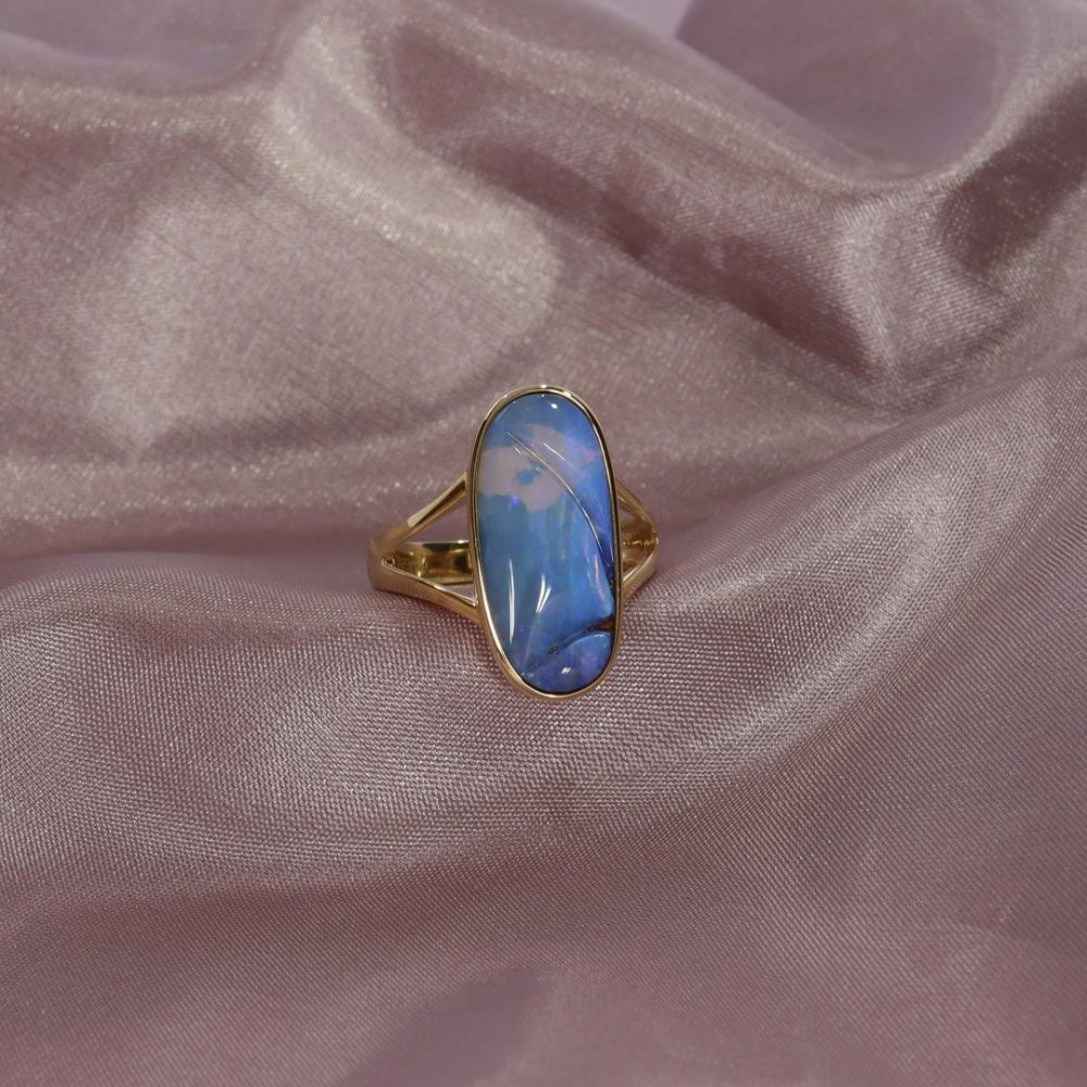 Carved Opal Ring By Heidi Kjeldsen Jewellery R1785 still