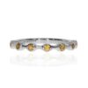 Citrine Bubble White Gold Ring Heidi Kjeldsen Jewellery R1765 Front