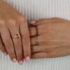 Dorit Garnet Ring R1620 Citrine Ring R1765 Heidi Kjeldsen Jewellers model