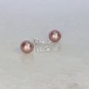 Pink Cultured Pearl Diamond Drop Earrings Heidi Kjeldsen Jewellery ER4793
