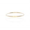 Two Lobe Gold Bangle Heidi Kjeldsen Jewellery BL4085 flat