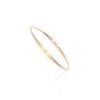 Two Lobe Gold Bangle Heidi Kjeldsen Jewellery BL4085 vertical