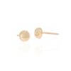 Eliza Circle Gold Earrings Heidi Kjeldsen Jewellery ER4810 side