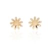 Eliza Daisy Gold Earrings Heidi Kjeldsen Jewellery ER4811 white