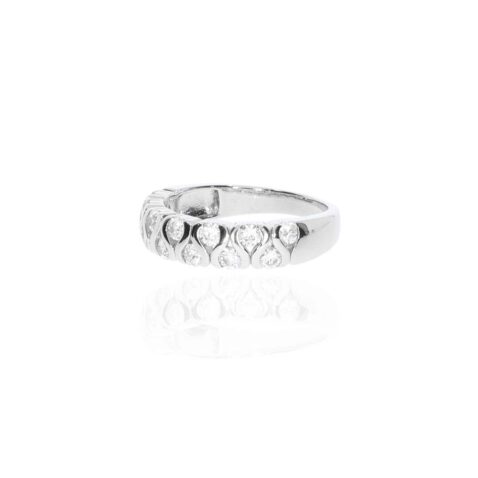 Lilia Silver Ring Heidi Kjeldsen Jewellery R1802 white1