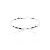 Silver Twist Bangle Heidi Kjeldsen Jewellery BL4082 flat