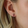 Alma Pink Tourmaline and Topaz Earrings Heidi Kjeldsen Jewellers ER4863