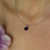 Amethyst and Diamond Pendant By Heidi Kjeldsen jewellery P1101 Model 5