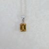 Citrine Silver Pendant Heidi Kjeldsen Jewellery P1591 stilll