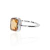 Citrine Silver Ring Heidi Kjeldsen Jewellery R1862 Side