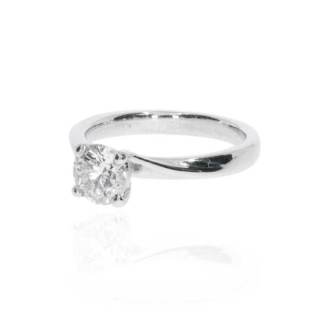 Diamond 1.02cts Platinum Ring Heidi Kjeldsen Jewellery R1787 side Copy