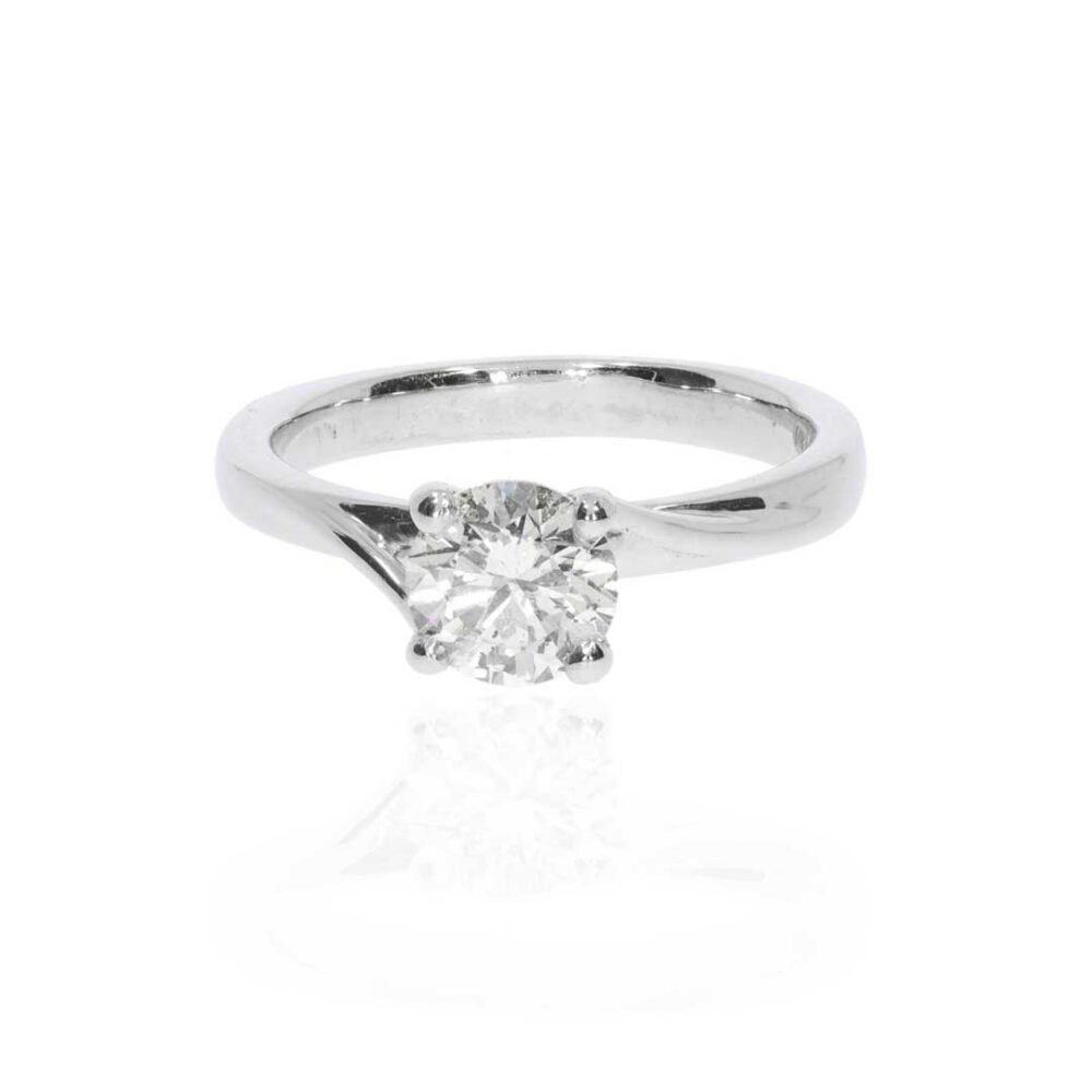 Diamond 1.02cts Platinum Ring Heidi Kjeldsen Jewellery R1787 white