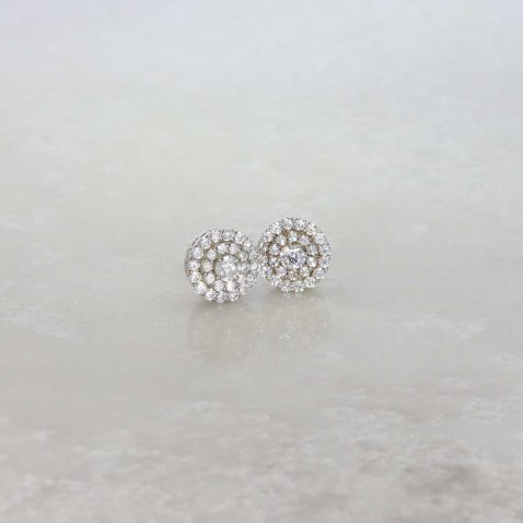 Diamond Cluster Earrings Heidi Kjeldsen Jewellery ER2433