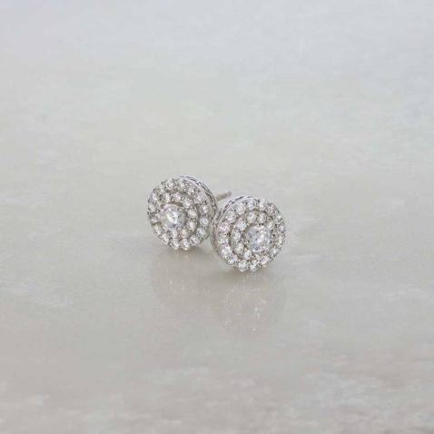 Diamond Cluster Earrings Heidi Kjeldsen Jewellery ER2434