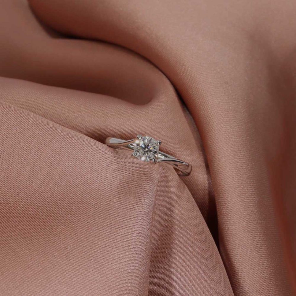Diamond Twist Ring Heidi Kjeldsen Jewellery R1791