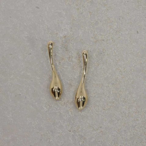 Gold Drop Earrings By Heidi Kjeldsen Jewellery ER4839 Still