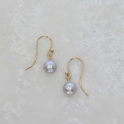 Grey Pearl earrings by Heidi Kjeldsen jewellery ER4835 Still