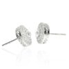 Hanne Diamond Cluster Earrings By Heidi Kjeldsen Jewellery ER2433 white