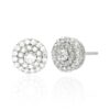 Hanne Diamond Cluster Earrings By Heidi Kjeldsen Jewellery ER2433 white1