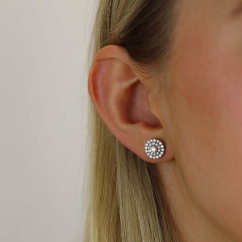 Hanne Diamond Cluster Earrings Heidi Kjeldsen Jewellers ER2433s