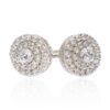 Hanne Diamond Cluster Earrings Heidi Kjeldsen Jewellery ER2434s white