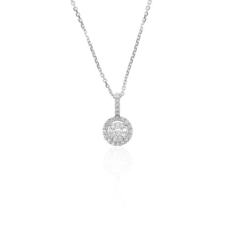 Hanne Diamond Pendant Heidi Kjeldsen Jewellery P1043 white