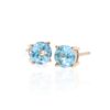 Blue Topaz And Yellow Gold Earrings Heidi Kjeldsen Jewellery ER4837 white1