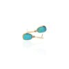 Doublet Opal Gold Drop Earrings Heidi Kjeldsen Jewellery ER4845 white