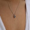 Freja Blue Topaz Heart Pendant Heidi Kjeldsen Jewellers P1509