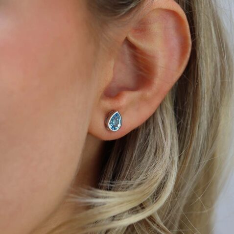 Freja Blue Topaz Pear Shaped Earrings Heidi Kjeldsen Jewellers ER4885A (1)