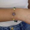 Heidi Kjeldsen Jewellery Agate Bracelet BL1394 model2