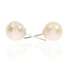 Lovely Pink Cultured Pearl Earrings by Heidi Kjeldsen ER2067 side