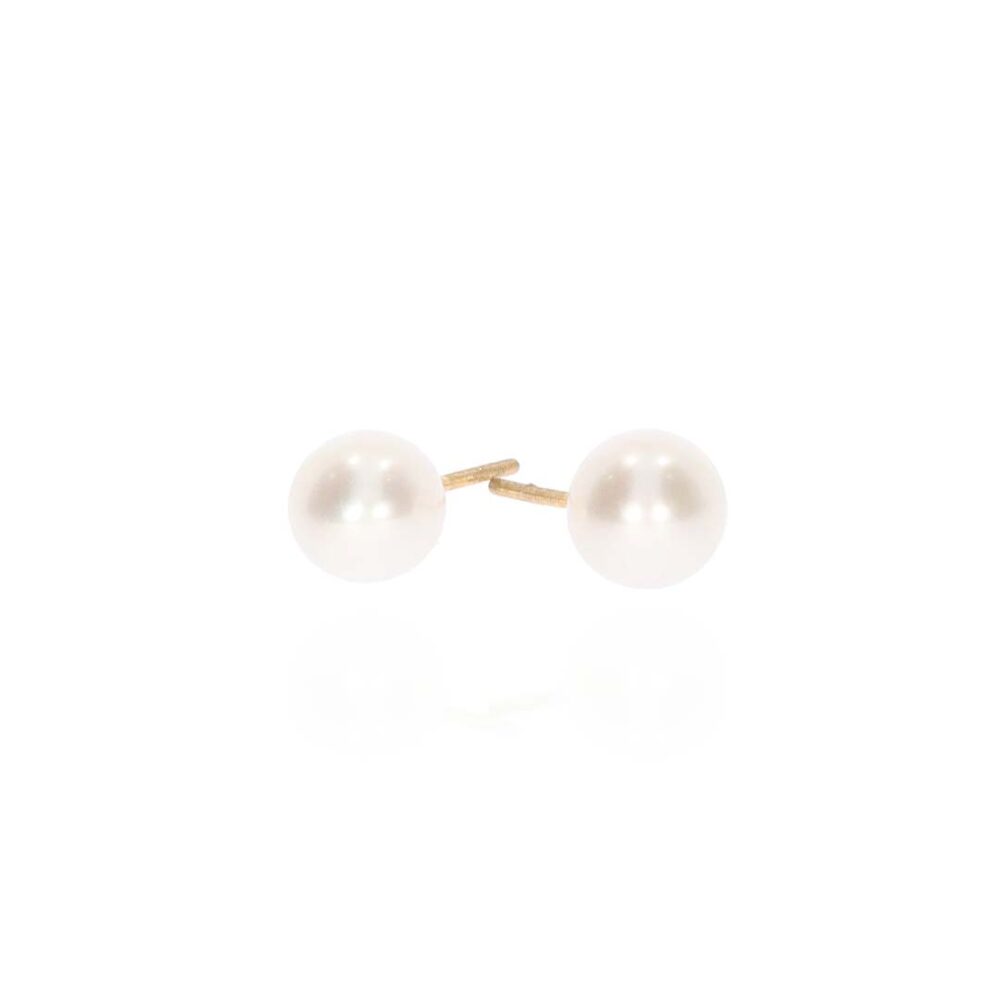 Margit AAA Cultured Pearl Screw Back Earrings Heidi Kjeldsen Jewellers ER4800 white1