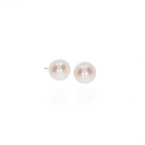 Margit Akoya Pearl Stud Earrings Heidi Kjeldsen Jewellery ER4797 white