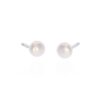 Margit Cultured Pearl Silver Stud earrings Heidi Kjeldsen Jewellery ER4676 white1