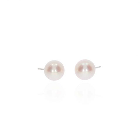 Margit Pearl Stud Earrings Heidi Kjeldsen Jewellery ER4799 white1