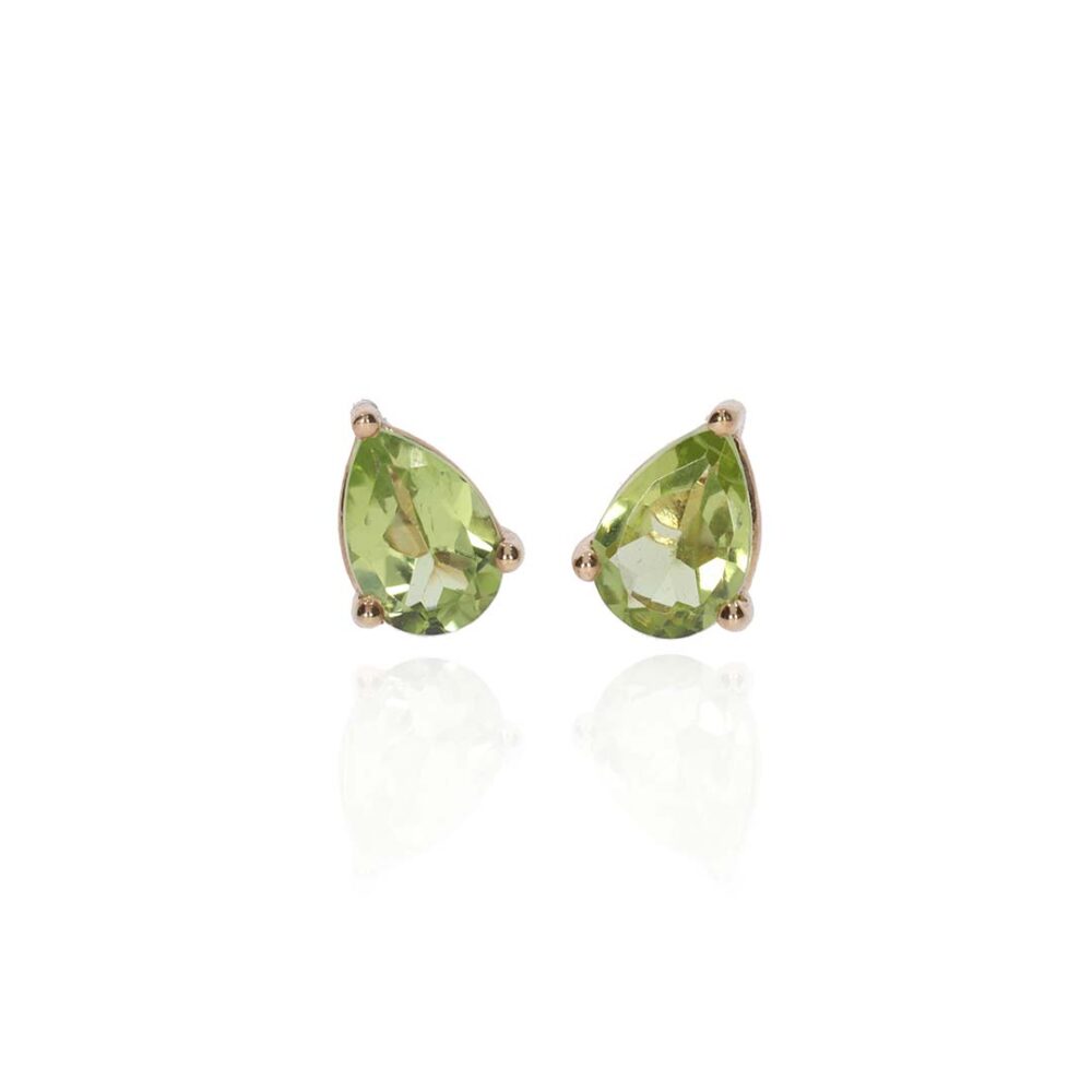 Nanna Peridot And Gold Earrings Heidi Kjeldsen Jewellery ER4789 white1