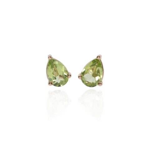 Nanna Peridot And Gold Earrings Heidi Kjeldsen Jewellery ER4789 white1