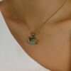 Per Opal Diamond Gold Pendent Heidi Kjeldsen Jewellery model P1570