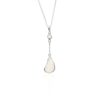 Per Opal and Silver pendant By Heidi Kjeldsen Jewellery P1544 white