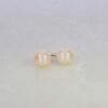 Pink Cultured Pearl Earstuds Heidi Kjeldsen Jewellery ER2067 Still