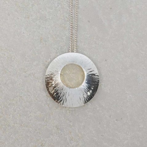 Sunray Silver Pendant Heidi Kjeldsen Jewellery P1550 still